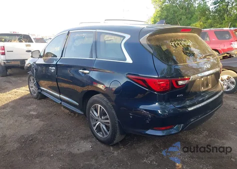 2020 Infiniti Qx60 Luxe Awd из США, поврежденный, VIN 5N1DL0MM3LC513490